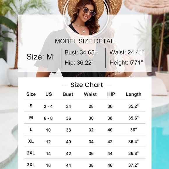 BMJL-Womens-Swimsuit-Coverup-Bathing - Picture 5 of 7